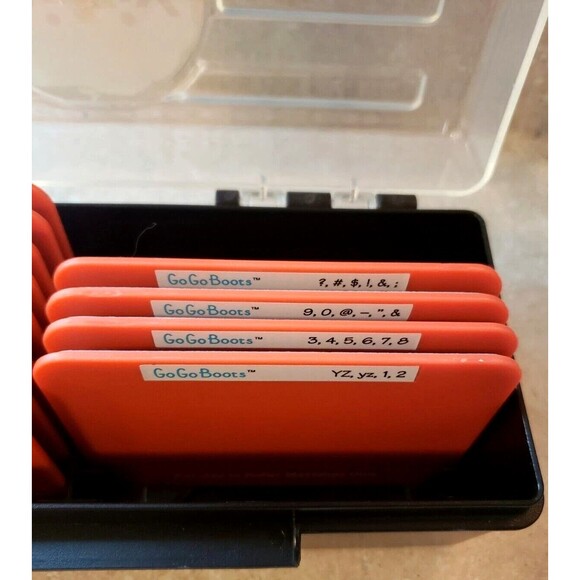 Sizzix Go Go Boots Roller Machine Alphabet & Number Dies Dye Set - NEXT DAY SHIP - Picture 3 of 6